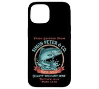 Simon Peter Seafood Funny Christian Case for iPhone 15