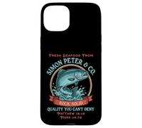 Simon Peter Seafood Funny Christian Case for iPhone 15 Plus