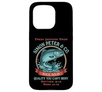 Simon Peter Seafood Funny Christian Case for iPhone 15 Pro