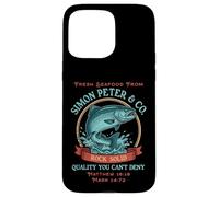 Simon Peter Seafood Funny Christian Case for iPhone 15 Pro Max