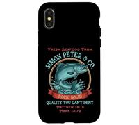 Simon Peter Seafood Funny Christian Case for iPhone X/XS