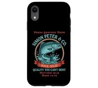 Simon Peter Seafood Funny Christian Case for iPhone XR