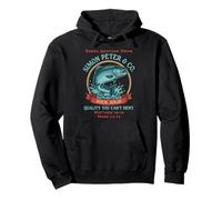 Simon Peter Seafood Funny Christian Pullover Hoodie