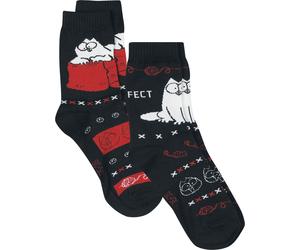 Simon' s Cat Simon´s Cat- Set of 2 Socks multicolour EU 35-38