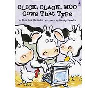 Simon & Schuster Click Clack Moo Cows That Type