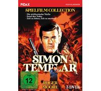 Simon Templar Spielfilm Collection / Drei spannende Abenteuer in Spielfilmlänge (Pidax Film-Klassiker)