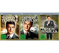 Simon Templar (The Saint) 64 Episodes Vol. 1 + 2 + 3 - The Series with James Bond Actorator Roger Moore 20 DVD Box Collection