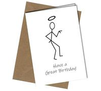 Simon Templar - The Saint - Birthday Card - A5 Birthday Card | Envelope Included | Blank Inside | Unique Design | Personalised Free of Charge
