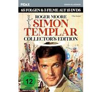 Simon Templar The Saint Collector's Edition / 65 Folgen + 3 Filme der Kultserie mit Roger Moore erstmals in einer Box Pidax SerienKlassiker [15 DVDs]