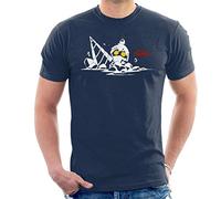 Simon The Digger Drill Gurren Lagann Men's T-Shirt Navy Blue