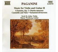 Paganini: Music for Violin and Guitar, Vol.2