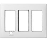 SIMON500 51010103-030 S500 Frame 3-Module 6x K45 White