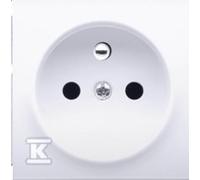 SIMON54 DGZ1ZP/11 White Single Socket Cover with Shutters