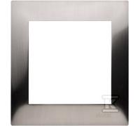 Simon54 DR1/61 1-Gang Metal Frame Inox IP20/IP44