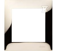 Simon54 DR1/66 Gold Metal 1-Gang Frame IP20/IP44