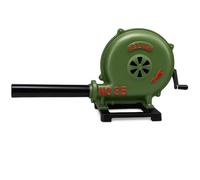 Simond Store Hand Crank Blacksmithing Forge Blower,11 Inch Cast Aluminum Casing, Heavy Duty Manual Forge Blower for Farrier Blacksmith Coal Forge Firepot BBQ Outdoor Cooking Camping