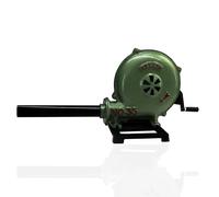 Simond Store Hand Crank Blacksmithing Forge Blower,11 Inch Cast Aluminum Casing, Heavy Duty Manual Forge Blower for Farrier Blacksmith Coal Forge Firepot BBQ Outdoor Cooking Camping