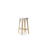 Simone Bar Stool H68 White