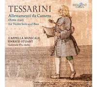 Simone El Oufir Pier - Tessarini: Allettamenti da Camera for Violin Solo & Bass