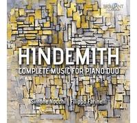 Simone Nocchi & Filippo Farinell - Hindemith: Complete Music for Piano Duo - CD (2022)