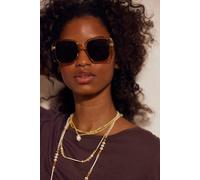 Simone Oversized Square Sunglasses at Free People in Light Lemon & Mojito - female