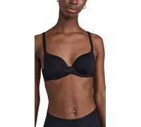 Simone Perele Women's Andora 3D Plunge Breathable Fit T-Shirt Bra with 3-in-1 Convertibility in Classic/Racerback/Halter Styles, Black, 34D