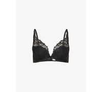 Simone Perele Womens Black Wish Triangle Push-up Bra 36c