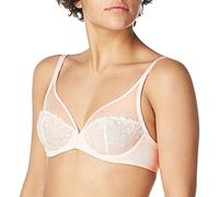Simone Perele Women's Delice Sheer Plunge Bra, Blush, 30D