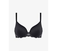 Simone Perele Womens Simone Perele Caresse 3D Spacer and Stretch-Lace Underwired Plunge Bra Black 30E