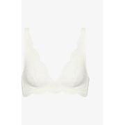 Simone Perele Womens Simone Perele Karma Triangle-Cup Stretch-Lace Bralette 030 Ivory 1