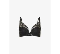 Simone Perele Womens Simone Perele Wish Triangle Push-Up Bra Black 36D