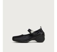 Simone Rocha Women's Satin Ballet Runner Black/Pearl/Clear EU 38