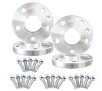 Simoni Racing Aluminium Wheel Spacer Kit - 2x15mm(FA) - 2x18mm(RA) (Hub 66,6mm) including wheel bolts - compatible with Audi various