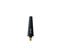 Black Car Antenna Simoni Racing Rectangular Base M6 Attachment Alfa Fiat ASR196N