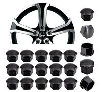 Simoni Racing CBN/17 Universal Bolt Caps, Black