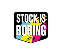 SIMONI RACING CR/Flu Contoured Sticker Stock Is Boring Fluo