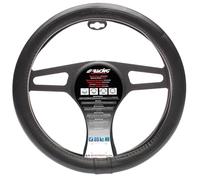 Simoni Racing CVT/16 Total Universal Steering Wheel Cover, Black