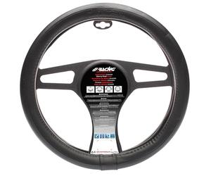 Simoni Racing CVT/16 Total Universal Steering Wheel Cover, Black
