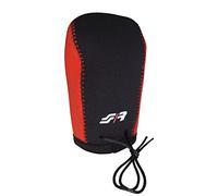 SIMONI RACING GKCR Universal Cover for Lever Knobs, Black/Red