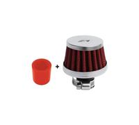 Simoni Racing Kit Pop-off ARTX with Chrome Mini Cone Air Filter for Abarth and Alfa Romeo - Red