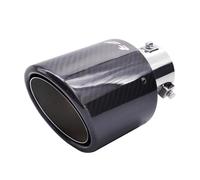 Simoni Racing TRX/121C Universal Exhaust Muffler, Single Inclined Outlet 114 mm, Stainless Steel and Carbon