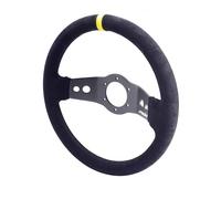 Simoni Racing Universal Steering Wheel Rally - Black Suede - Diameter 320mm