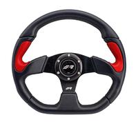 Simoni Racing X2330PUN/PR Universal Steering Wheel, Red