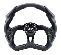 Simoni Racing X5350PUN/P Universal Steering Wheel, Black