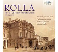 Simonide Braconi; Massimo Belli - Rolla: Music For Viola And Ensemble
