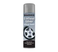 Simoniz 5 Wheel Steel Spray Paint 500ml - Silver