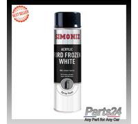 Simoniz Acrylic Ford Frozen White Van Aerosol Spray Paint Durable Smooth 500 mL