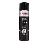 Simoniz Acrylic Matt Black Spray Paint 500ml