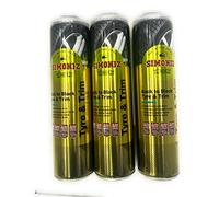 SIMONIZ Back to Black Tyre Shine 600ml Restore & Protect Tyres Durable Gloss Finish (6 x 600ml Can)