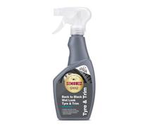 Simoniz Simoniz Back to Black Wet Tyre & Trim Shine, Wet Look Tyre Shine To Restore Glossy Black Finish, Essential Car-Cleaning Products, Industry Leading Durability For Showroom Look Tyres, 500ml